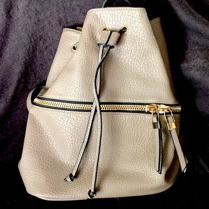 New Urban Expressions Vegan Leather Backpack Purse